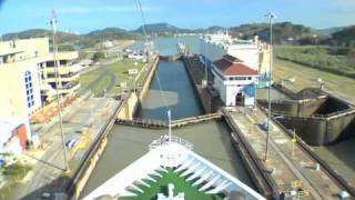 Time Lapse Panama Canal A FullDay Transit In Less Than Two Minutes [upl. by Oika688]