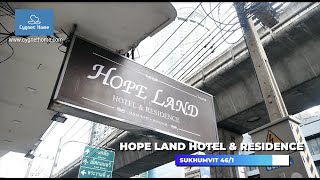 Hope Land Hotel Residence Phra Khanong [upl. by Rodmann]