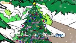 Oh Tannenbaum  Deutsch lernen mit Kinderliedern  Yleekids [upl. by Pacifa]