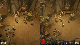 Diablo 3 PS4 vs PC Comparison [upl. by Adnicaj]