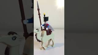 Napoleonic French Egyptian Camel Legion Lancer LEGO minifgiures [upl. by Tymes]