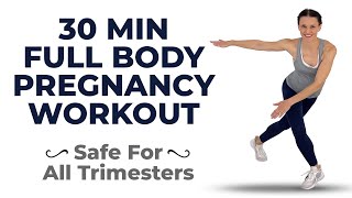 Full Body Pregnancy Workout  Low Impact  NO TALKING 1st trimester 2nd trimester 3rd trimester [upl. by Juliane889]