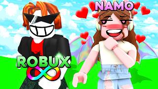 TROLEI MINHA NAMORADA USANDO ROBUX PRA ENGANAR ELA NO ROBLOX 😈 [upl. by Neda643]