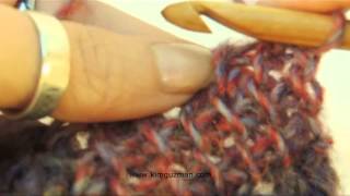 Tunisian Crochet Entrelac Part 3 [upl. by Reinhart]