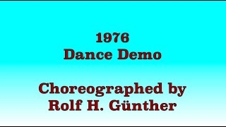 1976  Line Dance Dance Demo [upl. by Frydman]