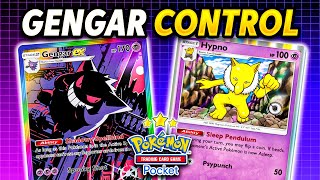 This SPLIT Gengar Control Deck is INSANE  Pokemon Pocket [upl. by Ailimac]