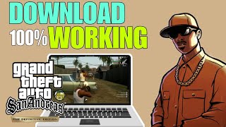 how to download gta san andreas definitive edition in pc or laptopgameplay [upl. by Annuhsal776]