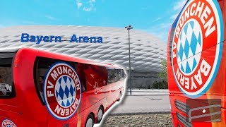 Fernbus Simulator Bundesliga 2018  First Look Gameplay 4K [upl. by Reffinej381]