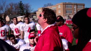 Plainfield Cardinals Football Coach Nyers after the Westfield win [upl. by Ecarg]