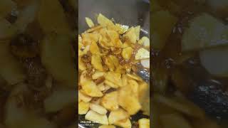 Lady finger 🤤🤤🤤ytshorts food recpe recipe cooking [upl. by Enirhtak]