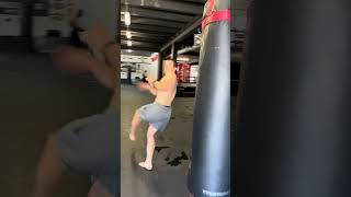 MMA Prospect shows Tornado Kick Technique🌪️ [upl. by Nickelsen]