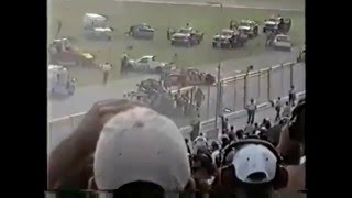 2000 Daytona 250  Geoffrey Bodines Infamous Crash from the Stands [upl. by Alfonse880]