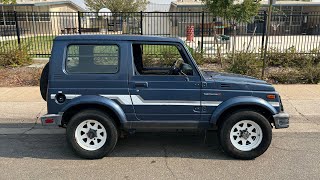 For Sale 1986 Suzuki Samurai 4X4 TinTop “HARDTOP” Basically a BABY JEEP [upl. by Aneekan]