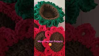 Time for Christmas theme crochets crochet christmascrochet bucketbag diycrochet christmas [upl. by Ervin401]