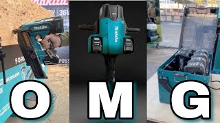 Makita made a MAKITA CORDLESS FRAMING NAILER And some other NEW Makita Stuff [upl. by Borden83]