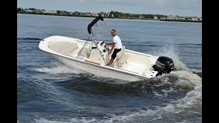 1999 Boston Whaler 17 Montauk Tour 2 [upl. by Lenaj]