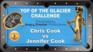 Chris vs Jennifer Top of the Glacier Challenge [upl. by Ilene]