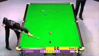 Ding Junhui Fires home his 2nd 147 maximum vs John Higgins at the 2008 UK Championship Part 22 [upl. by Mariele]