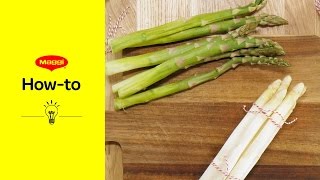 How To Spargel kochen  MAGGI Kochstudio [upl. by Zwiebel]