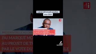 Cabral Libii sur RFI [upl. by Neehcas958]