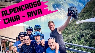 MEGA MTB ALPENCROSS In 7 Tagen von Chur zum Gardasee  Bike Transalp 2021  Epic Trails Davos uvm [upl. by Olimpia]