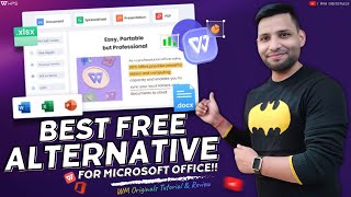 Best Microsoft Office Alternative 2024 How to use WPS Office for free amp Manage Documents Easily [upl. by Yremrej]