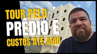 Tour pelo prédio e custos da obra até agora [upl. by Merci]