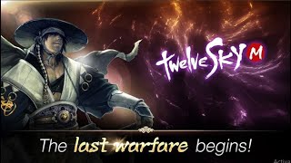 TwelveskyM  Twelve Sky Mobile   Android APK iOS  CBT Gameplay [upl. by Schwitzer]