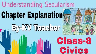 PART2 Understanding Secularism Class8 Civics NCERT chapter2 Explanation ByKV Teacher [upl. by Kauslick]