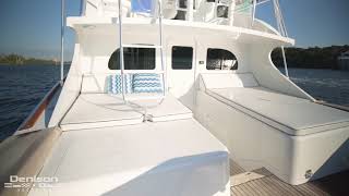 Custom Sportfish 45 Liberty Yacht Walkthrough [upl. by Akel]