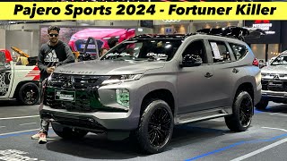 All new 2024 Mitsubishi Pajero Sports 4x4 7 Seater Full Size SUV  Back To India  Price [upl. by Ainslie]