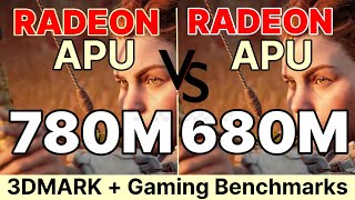 780M GPU benchmark VS 680M GTX 1650M VS VEGA 7 VS GEFORCE MX 450 R9 7940HS IGPU gaming test 3Dmark [upl. by Fitzsimmons]