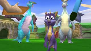 Spyro the Dragon PS1 120 Walkthrough  Part 33  Gnasty Gnorc [upl. by Ammadas]