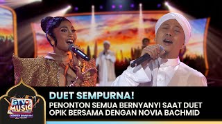 SEMUA IKUT BERNYANYI Opik X Novia Bachmid  Rumput Bertasbih  GTV LOVE MUSIC KONSER RAMADAN [upl. by Ecneps972]