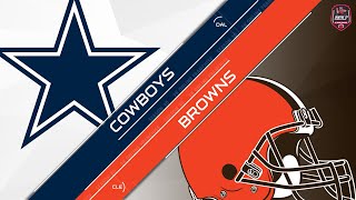 Season 30  Week 1 Dallas Cowboys vs Cleveland Browns [upl. by Anastas]