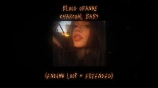 blood orange  charcoal baby ending loop extended [upl. by Atinwahs]