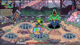 Teenage Mutant Ninja Turtles Shredders Revenge Radical Reptiles Gameplay Part 9 No Commentary [upl. by Fennell]