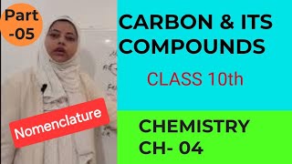 Carbon and its compound10CBSEchemistry [upl. by Steele]