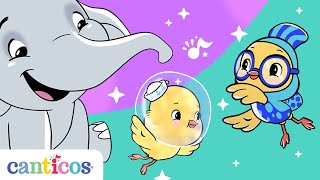 Canticos  7 minutes of Your Favorite Nursery Rhymes To Sing Along with your Baby [upl. by Qidas]