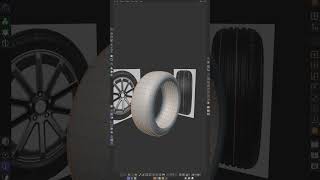 3D tyre modeling 3dmodeling blender3d 3dsmax maya [upl. by Phillipe770]