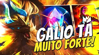 GALIO MID É ABSURDO DE FORTE QUE PARTIDA BIZARRA LOL WILD RIFT [upl. by Stoat]