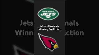 Jets vs Cardinals Winning Prediction [upl. by Llekcir]