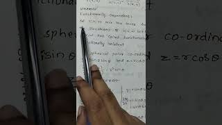 Functional dependency  problem 1  linear algebra and calculus  study spot [upl. by Henrie]