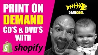 Print On Demand CD’s  DVDs With Shopify And Kunaki CD Baby Alternative [upl. by Tad]