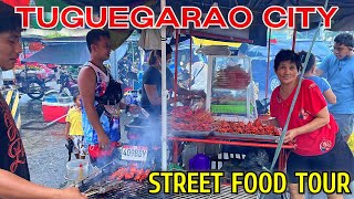 Philippines Street Food Tour in TUGUEGARAO CITY CAGAYAN  Exploring the Food Streets of Tuguegarao [upl. by Ennaeiluj]