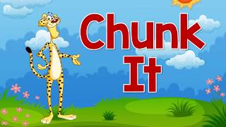 Chunk It v 3  Fun Phonics Song for Kids  Chunking  Reading Strategies  Jack Hartmann [upl. by Adiehsar]