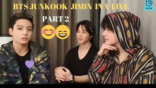 ENG SUB BTS V TAEHYUNG JIMIN amp JUNGKOOK LIVE VLIVE PART 2 [upl. by Zimmer]