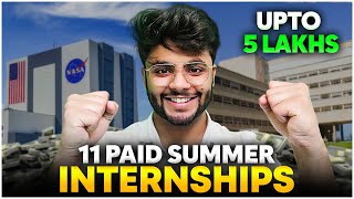 PAID Summer Internships in India amp Abroad [upl. by Lazarus]