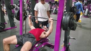 350Lb Flat Bench Press PR For 1 [upl. by Heather]