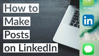 How to Make Posts on LinkedIn in 2021 [upl. by Annahtur416]